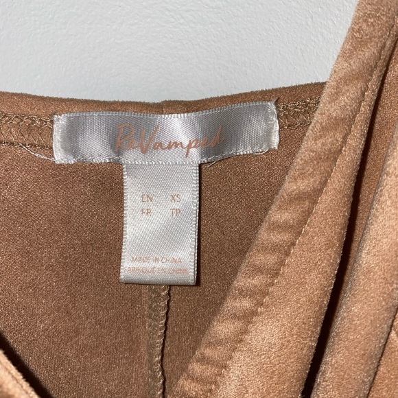 ReVamped XS Nude Mini Dress - Picture 5 of 5